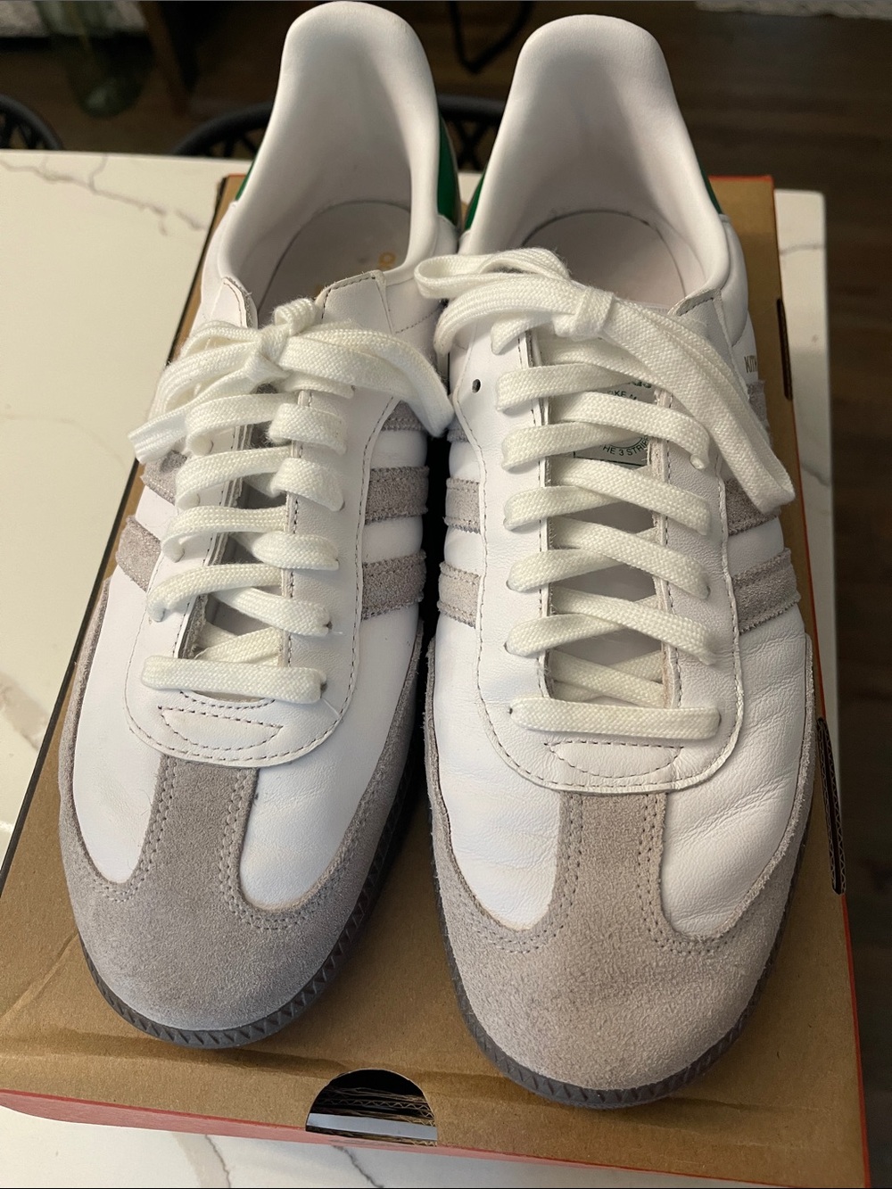 Samba OG “Kith Classics”, worn